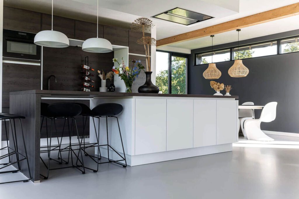 Een gietvloer in de keuken: de perfecte keuze