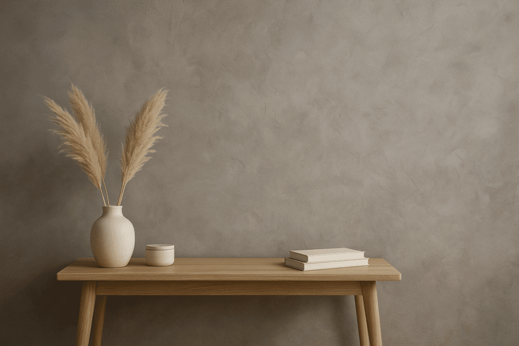 beton cire muur